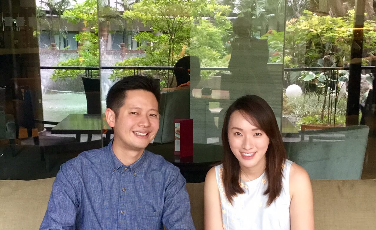 Mariliese Tan and Albert Go of BeamAndGo